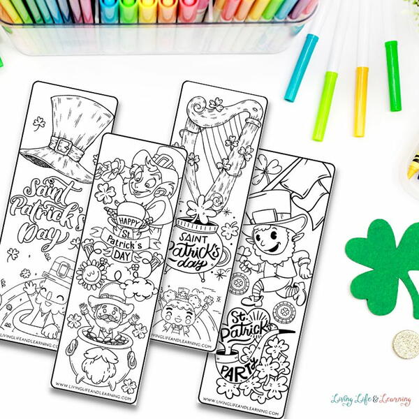 St Patricks Day Bookmarks St. Patrick's Day Bookmarks