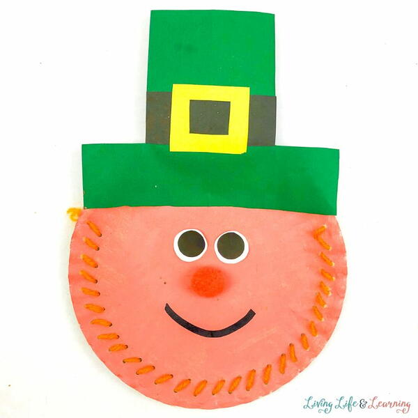 Leprechaun Paper Plate Craft Leprechaun Paper Plate Craft