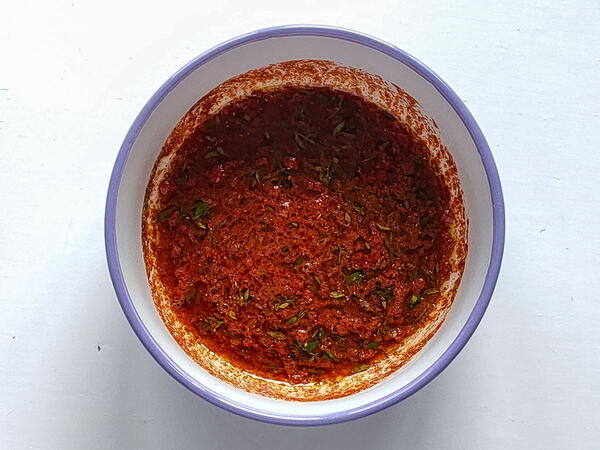 Roasted Marinated Brussels Sprouts With Yogurt Sauce Roasted Marinated Brussels Sprouts With Yogurt Sauce