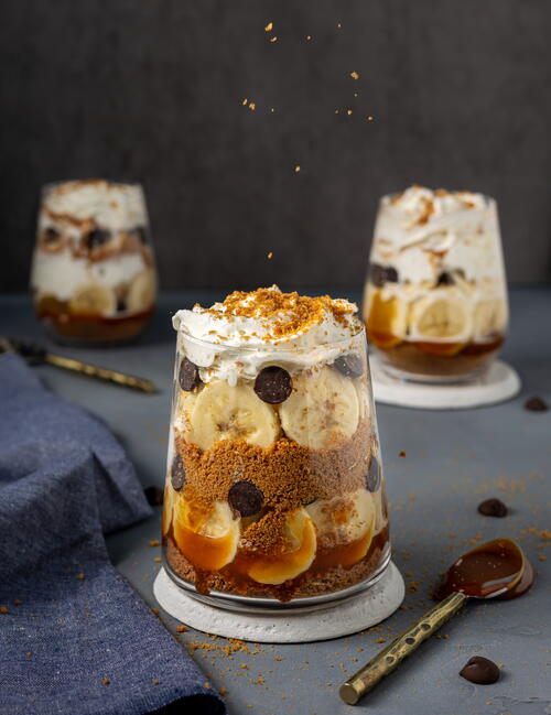 Banana Cream Pie Cups Banana Cream Pie Cups