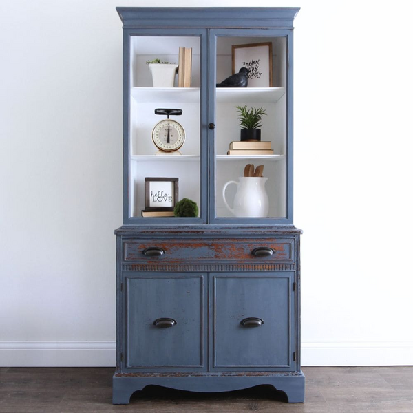 Rustic Blue Cabinet Rustic Blue Cabinet
