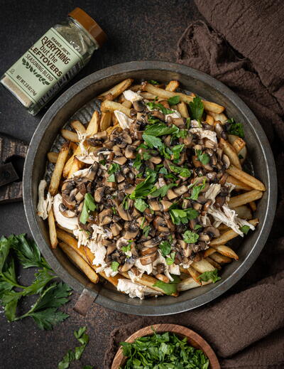Everything But The Leftovers French Fry Poutine