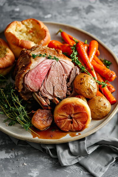 Simple Roast Leg Of Lamb With Garlic And Rosemary Simple Roast Leg Of Lamb With Garlic And Rosemary