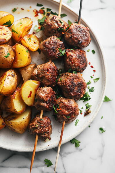 The Best Greek Meatballs The Best Greek Meatballs
