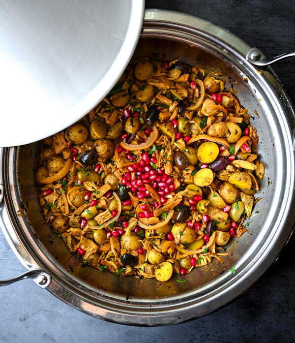Baby Potato and Jackfruit Tagine Baby Potato and Jackfruit Tagine