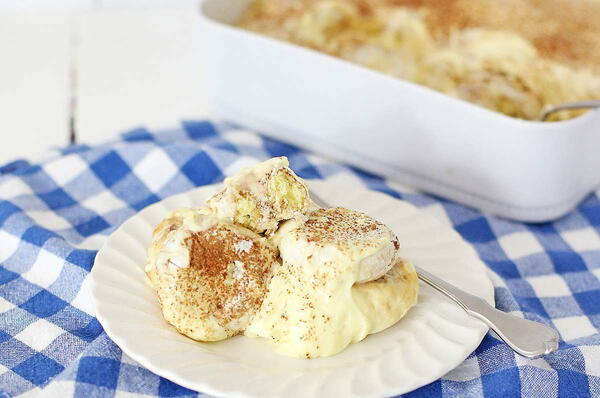 No Bake Coffee And Donut Tiramisu Cake No Bake Coffee And Donut Tiramisu Cake