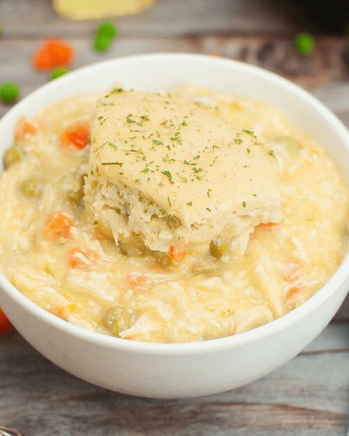 Easy Slow Cooker Chicken And Dumplings Easy Slow Cooker Chicken And Dumplings