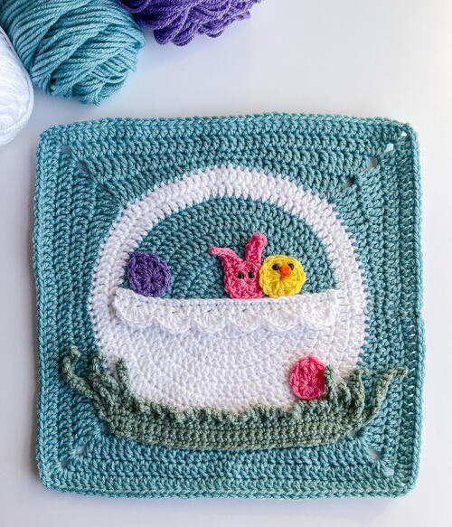 Easter Basket Square Easter Basket Square