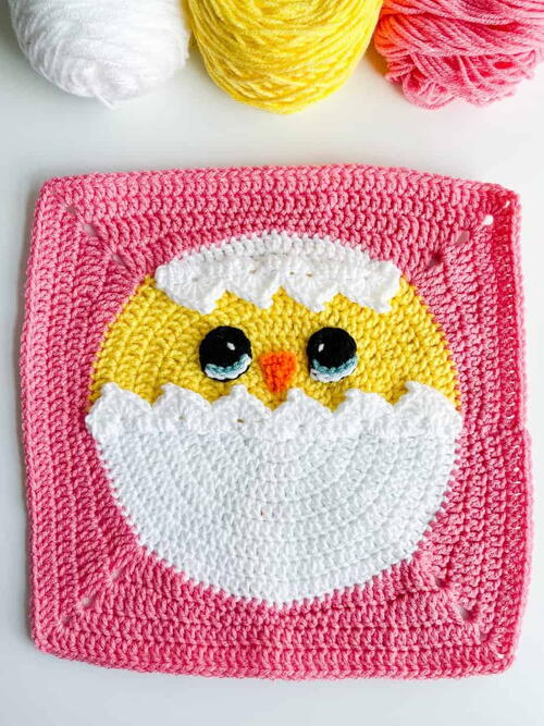 Hatching Baby Chick Square Hatching Baby Chick Square