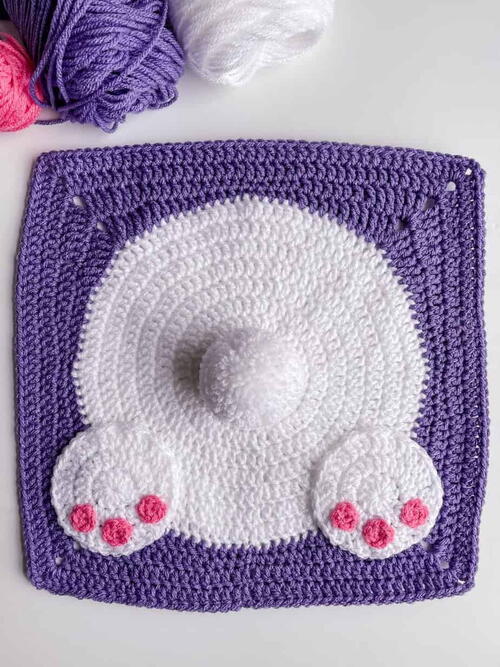 Bunny Tail Square Bunny Tail Square