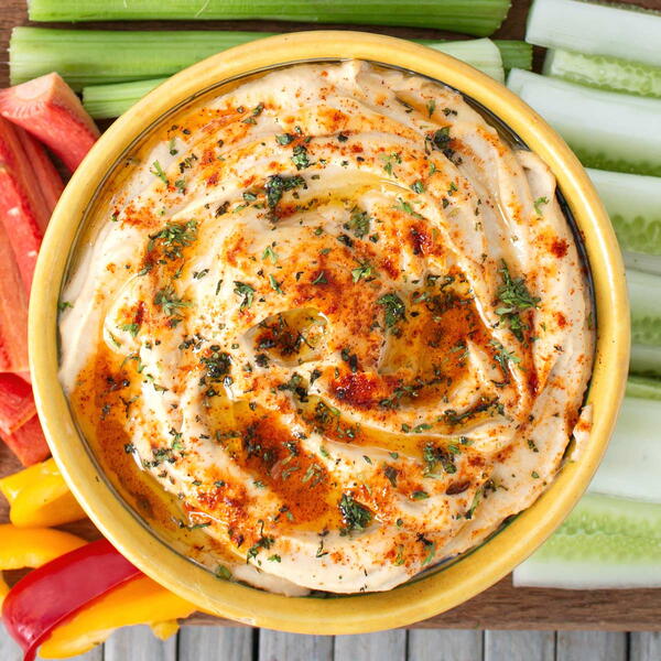 Spicy Hummus Without Tahini Recipe