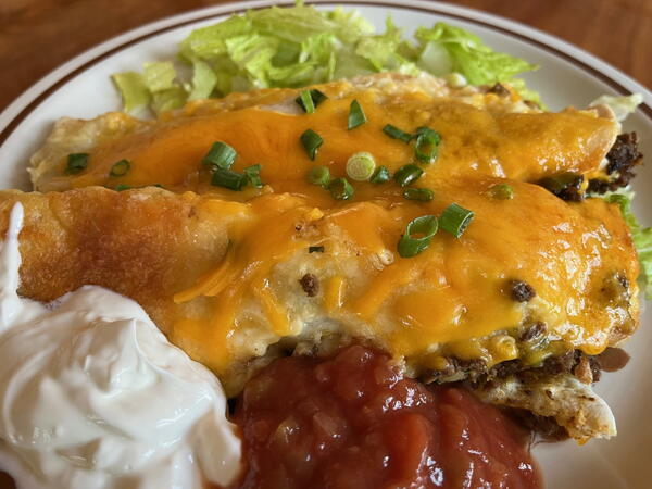 Cheesy Beef Enchiladas Cheesy Beef Enchiladas