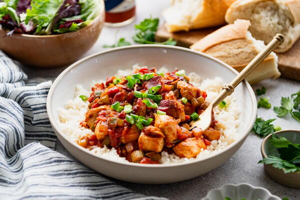 Easy One-pan Chicken Creole Easy One-pan Chicken Creole