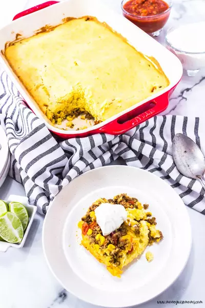 Taco Cornbread Casserole Taco Cornbread Casserole