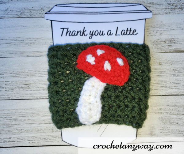 Mushroom Cup Cozy Mushroom Cup Cozy