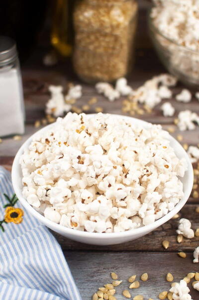 Air Fryer Popcorn For A Healthy Snack Air Fryer Popcorn For A Healthy Snack