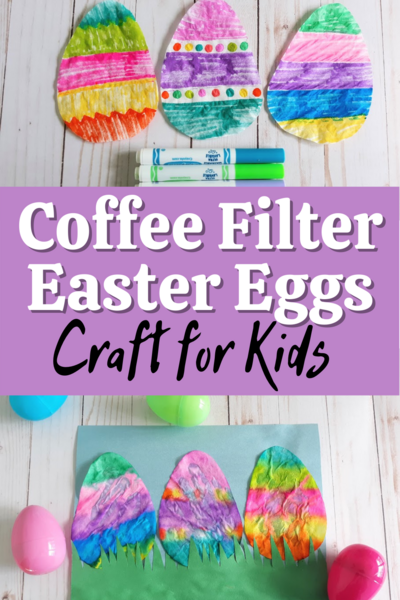 Coffee Filter Easter Egg Craft Coffee Filter Easter Egg Craft