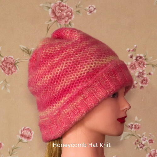 Sunayanas Winter Honeycomb Hat Pattern Sunayana's Winter Honeycomb Hat Pattern