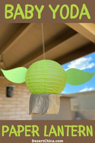 Grogu Paper Lantern Grogu Paper Lantern