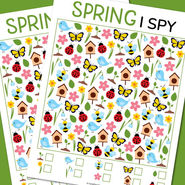Spring I Spy Spring I Spy