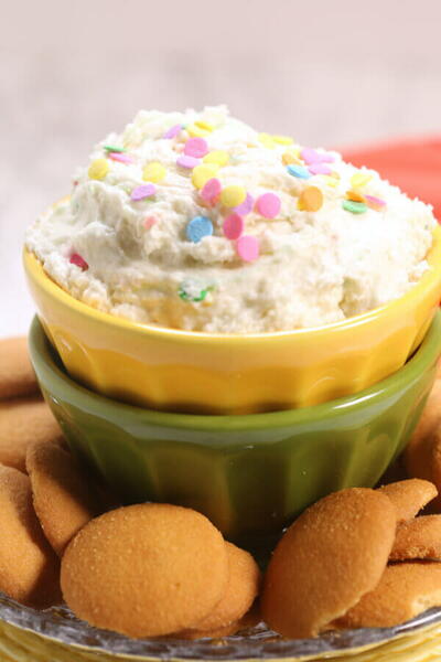 Confetti Cake Batter Dip Confetti Cake Batter Dip