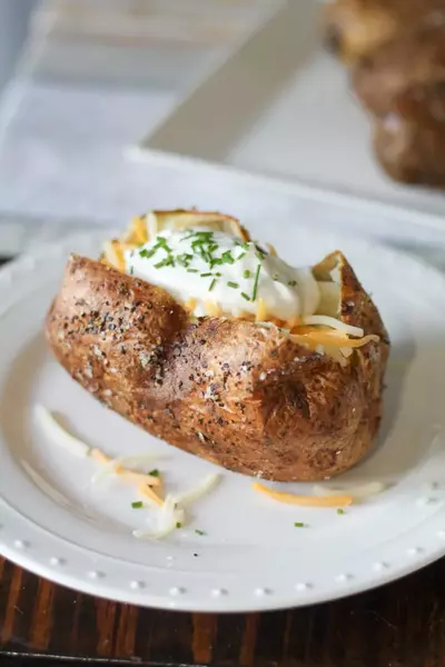 Air Fryer Baked Potatoes Air Fryer Baked Potatoes