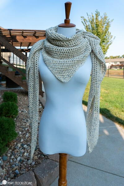 Denim Dreams Triangle Scarf Denim Dreams Triangle Scarf