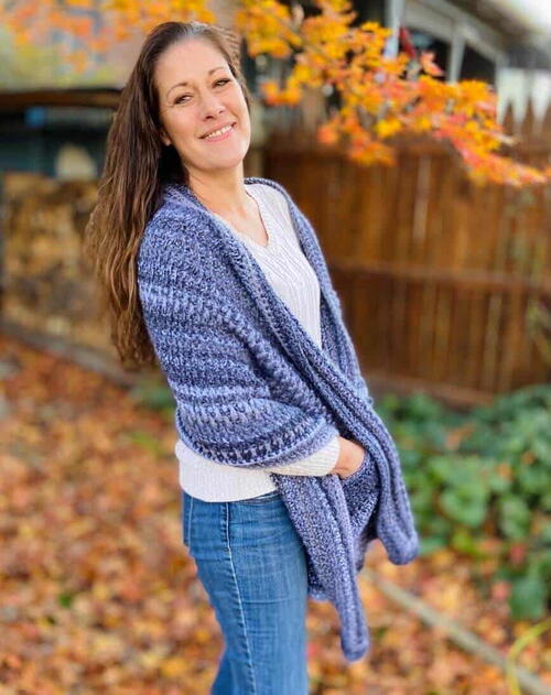 Crochet Pocket Shawl Crochet Pocket Shawl