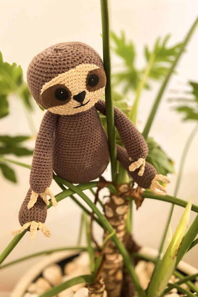 Sloth Amigurumi Doll
