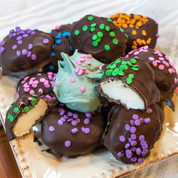 Marshmallow Easter Eggs Marshmallow Easter Eggs