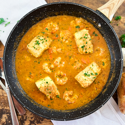 Spain’s Best-kept Seafood Stew Recipe (caldereta De Bacalao Y Gambas)
