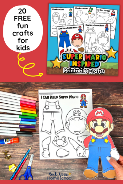 Super Mario Crafts For Fun Activities For Kids Super Mario Crafts For Fun Activities For Kids