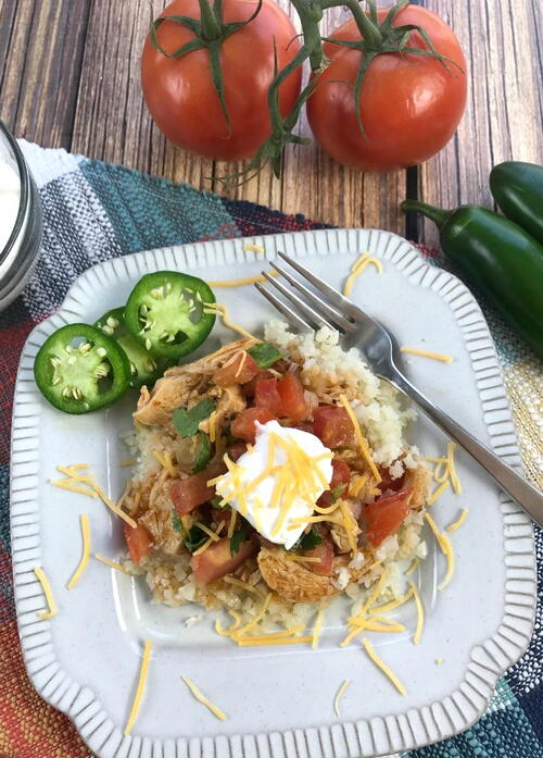 Slow Cooker Enchilada Chicken Slow Cooker Enchilada Chicken
