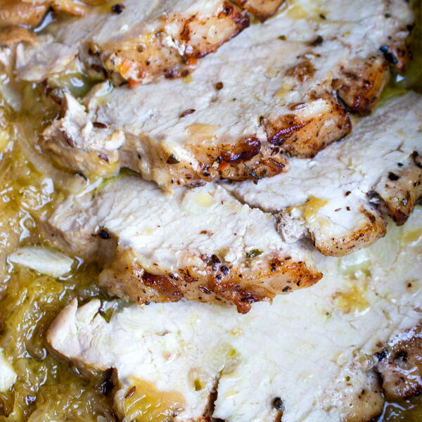 German Pork Loin Roast With Sauerkraut Recipe German Pork Loin Roast With Sauerkraut Recipe