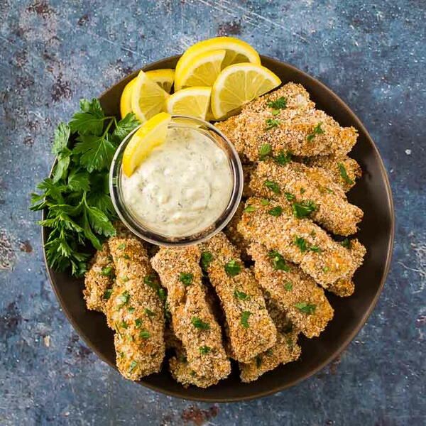 Crispy Air Fryer Fish Sticks frozen Or Fresh Crispy Air Fryer Fish Sticks (frozen Or Fresh)