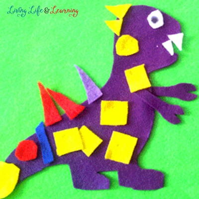 Make Your Own Felt Dinosaurs