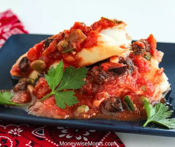 Baked Tilapia Veracruz Baked Tilapia Veracruz