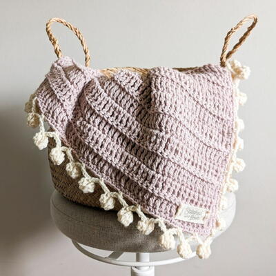 Blossom Crochet Baby Blanket
