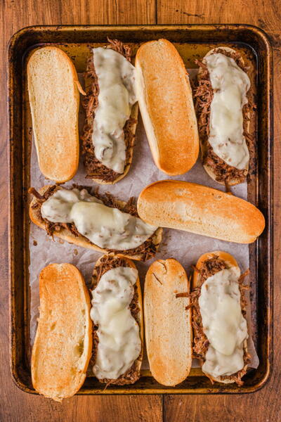 Easy French Dip Sandwiches