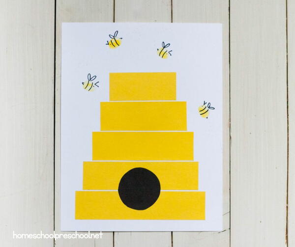 Paper Beehive Craft Paper Beehive Craft