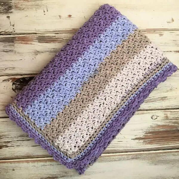 Amethyst Sky Baby Blanket Amethyst Sky Baby Blanket