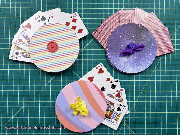 No-sew Playing Card Holder No-sew Playing Card Holder