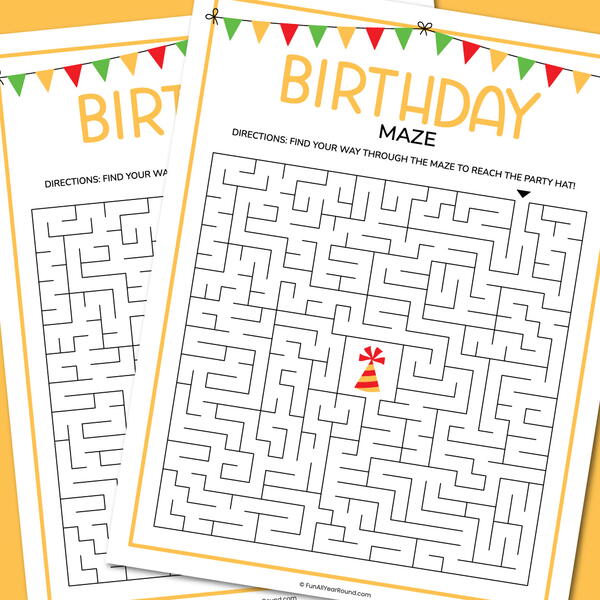 Birthday Maze Birthday Maze