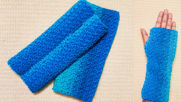 Cool Seaway Crochet Fingerless Gloves Cool Seaway Crochet Fingerless Gloves