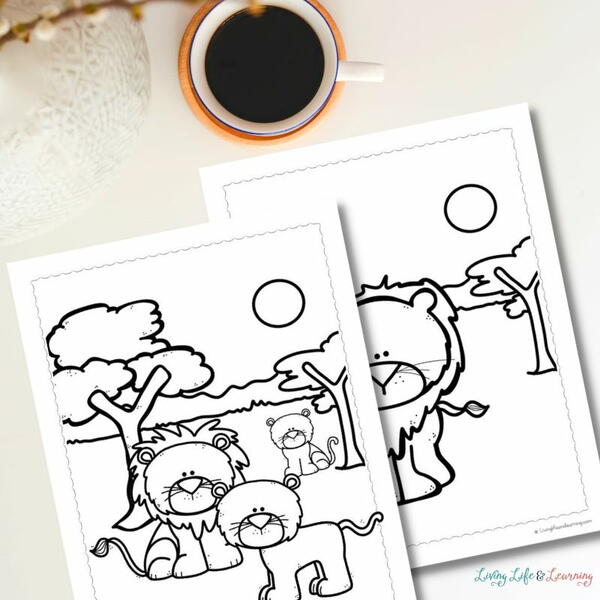 Lion Coloring Pages Lion Coloring Pages