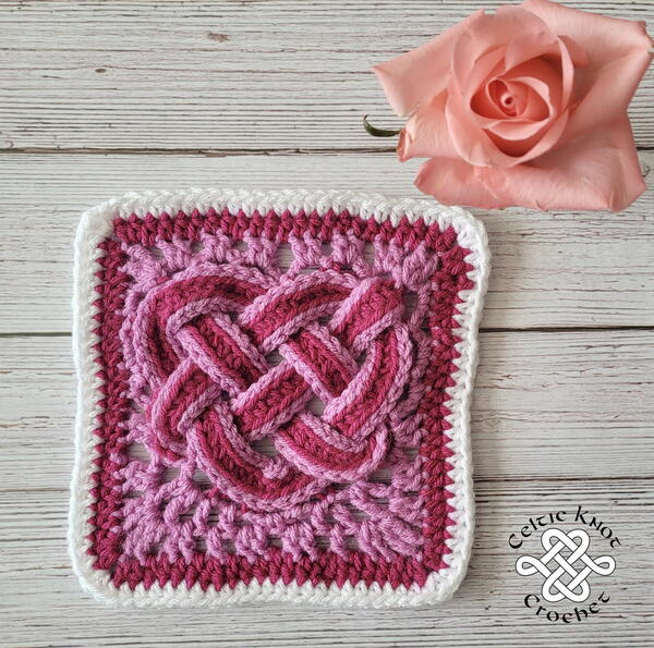 Celtic Heart Square Celtic Heart Square