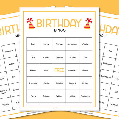 Birthday Bingo