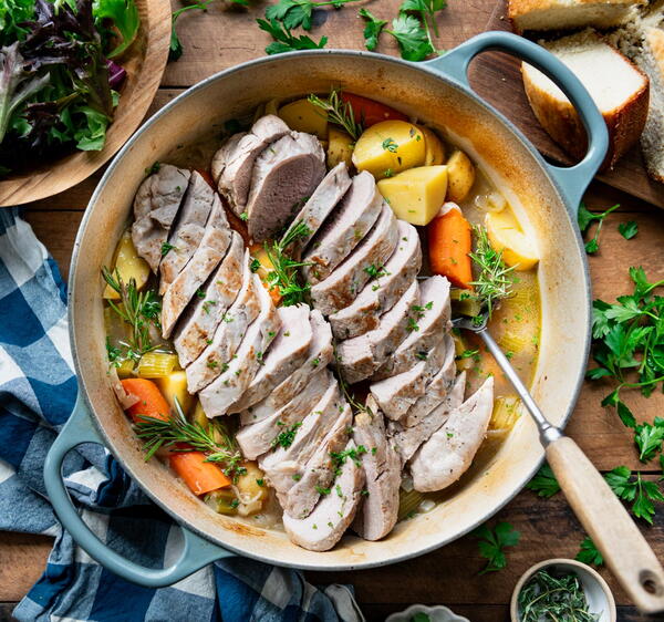 Dutch Oven Pork Tenderloin With Gravy Dutch Oven Pork Tenderloin With Gravy