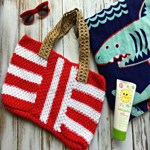 Striped Summer Tote Striped Summer Tote