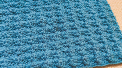 Super Easy One Row Repeat Crochet Texture Blanket